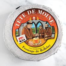 Load image into Gallery viewer, Tete de Moine AOP Cheese - Half Wheel 14.4oz