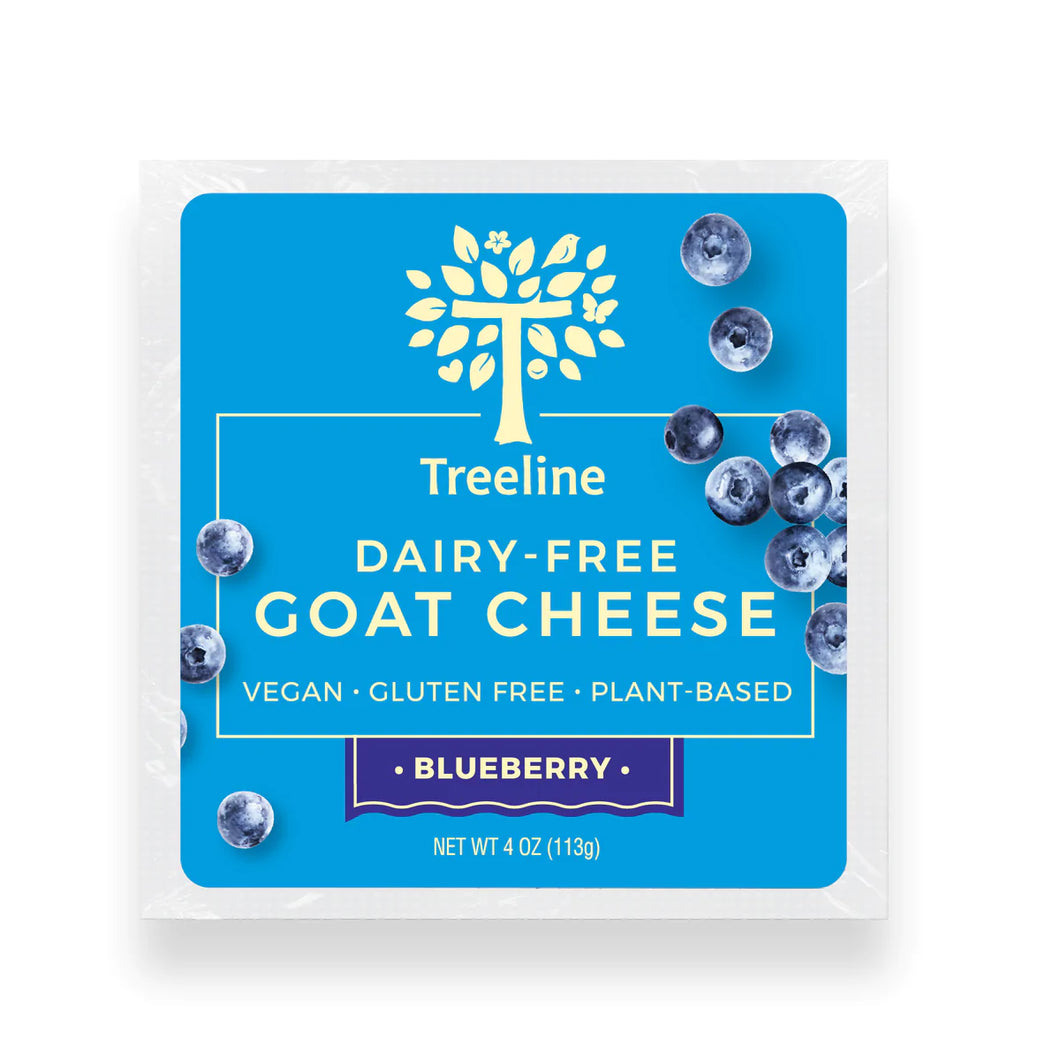 Dairy Free Goat Cheese with Blueberry