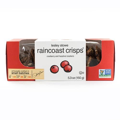 Hazelnut Cranberry Crisps by Raincoast